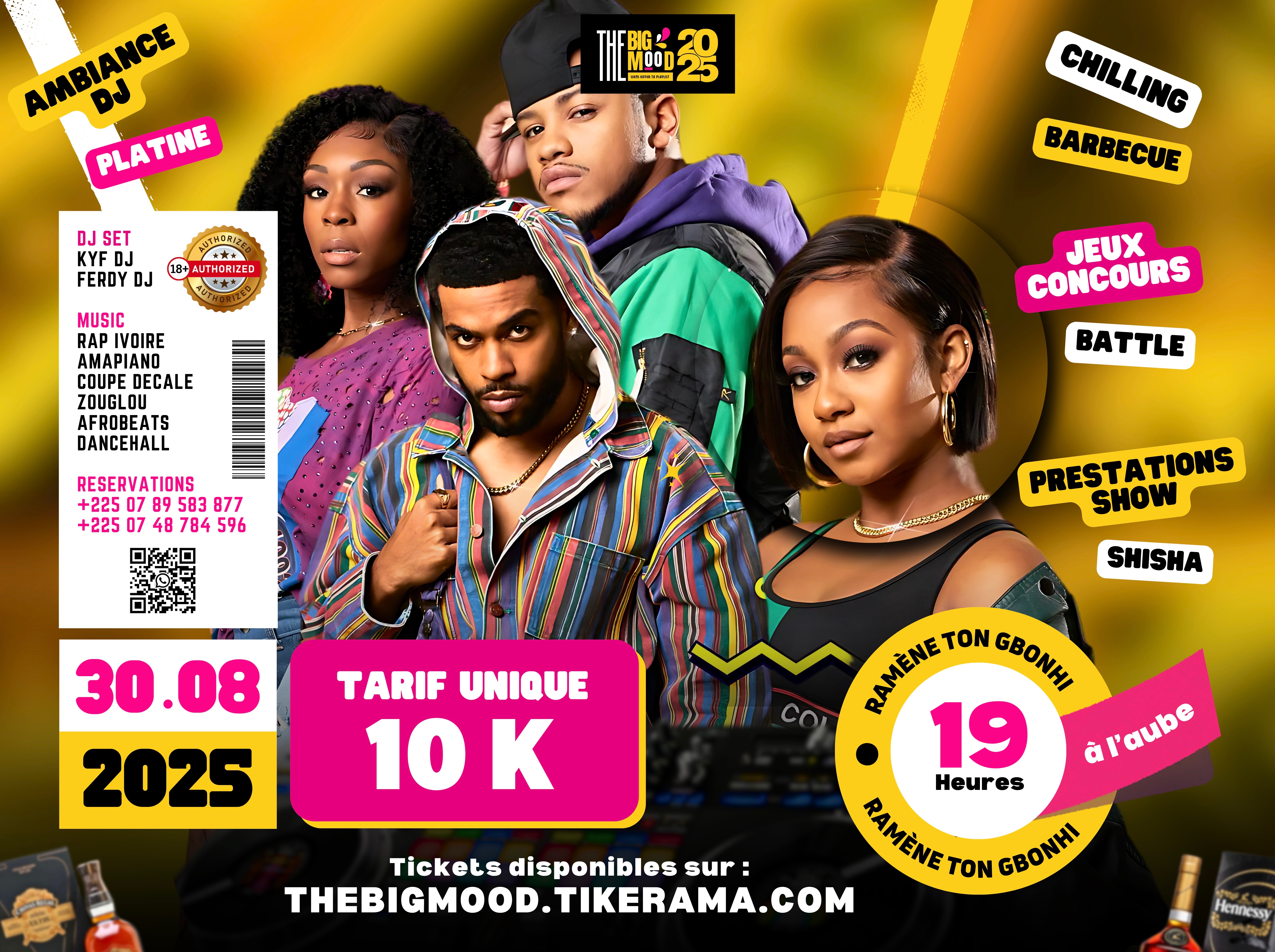  Achetez des tickets pour THE BIG MOOD ATCE 2 et profitez comme jamais auparavant.