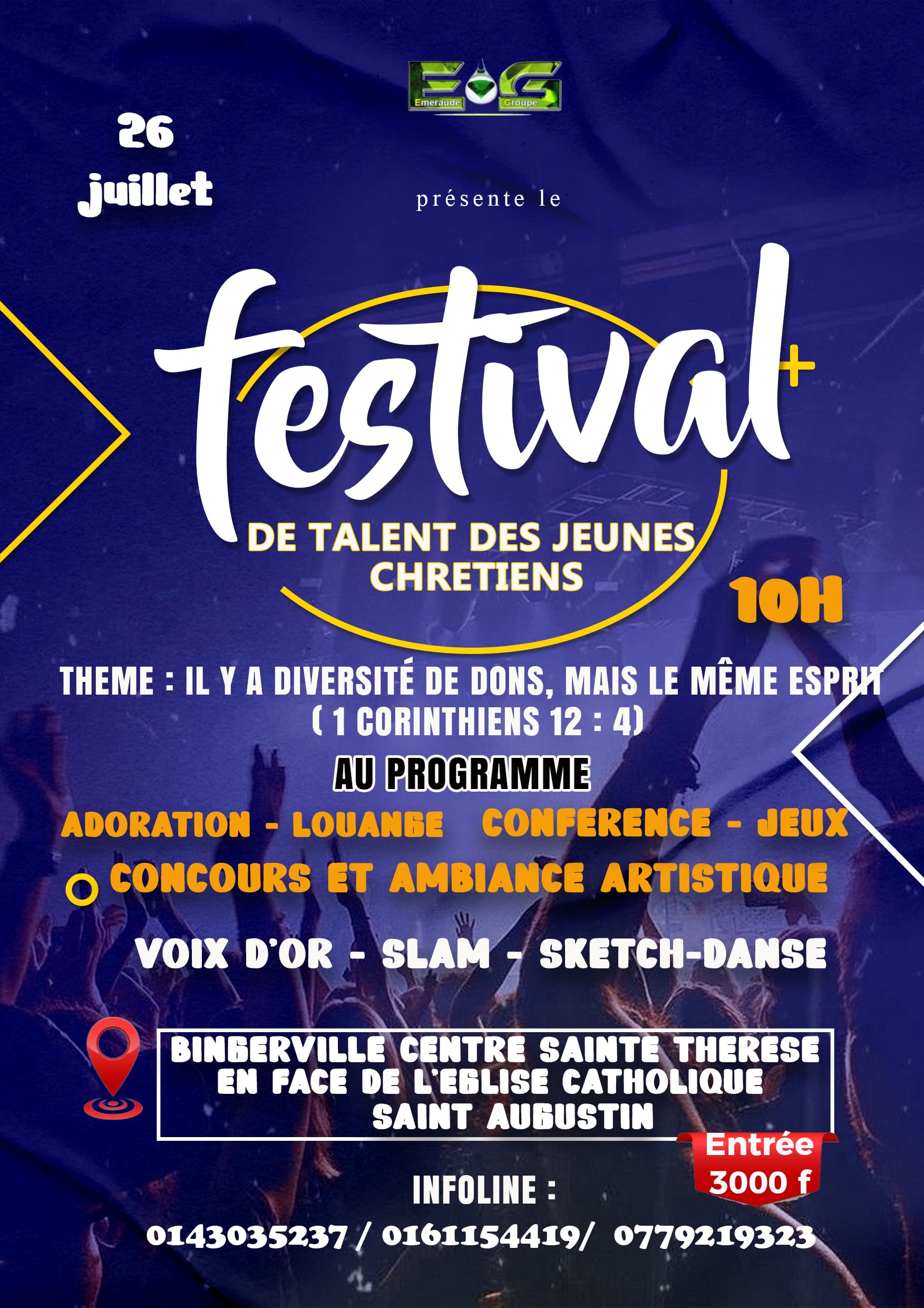  Achetez des tickets pour Amour, paix et joie en J... et profitez comme jamais auparavant.