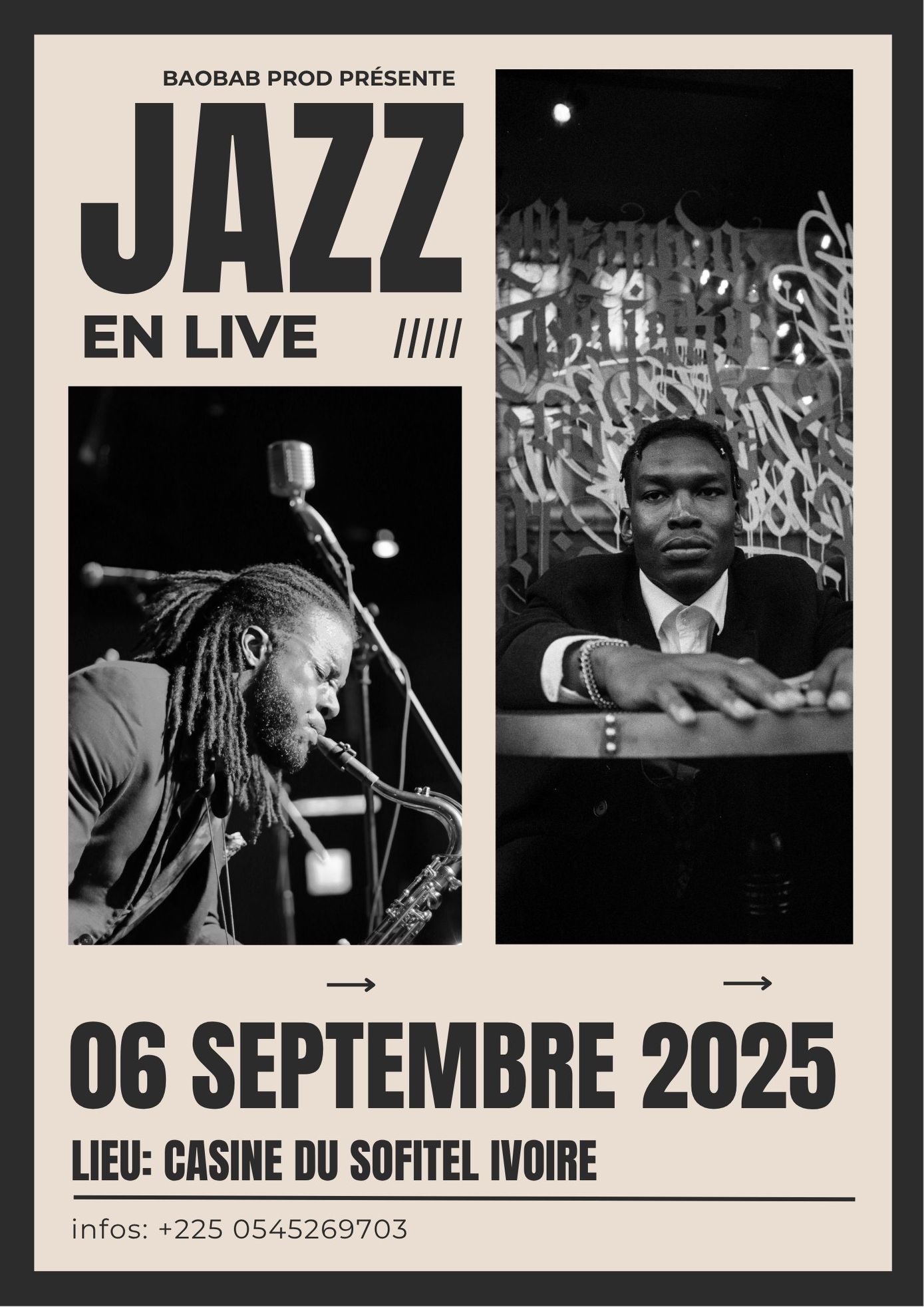  Achetez des tickets pour Jazz live et profitez comme jamais auparavant.
