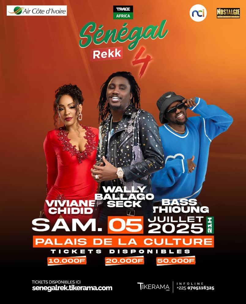  Achetez des tickets pour SENEGAL REKK 4 et profitez comme jamais auparavant.