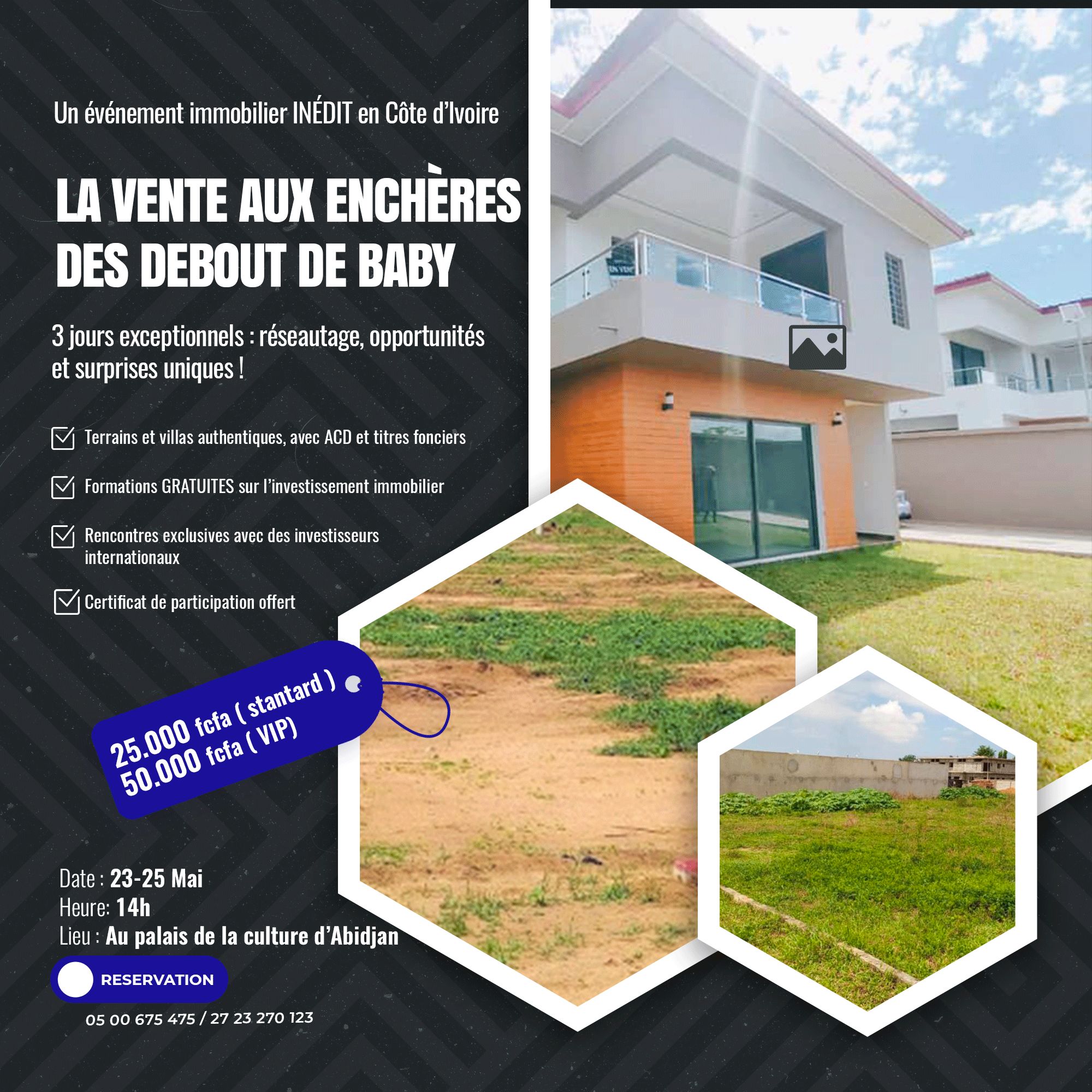  Achetez des tickets pour Enchères des "Debout de... et profitez comme jamais auparavant.