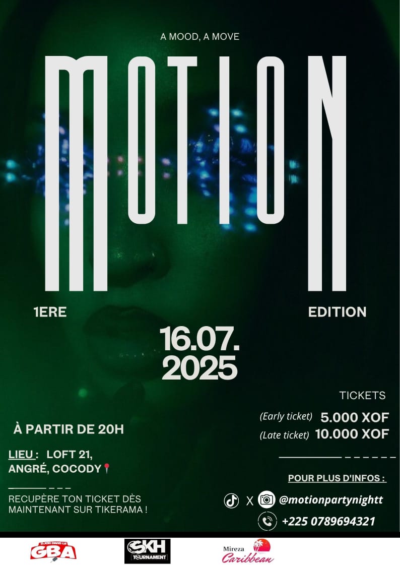  Achetez des tickets pour MOTION et profitez comme jamais auparavant.