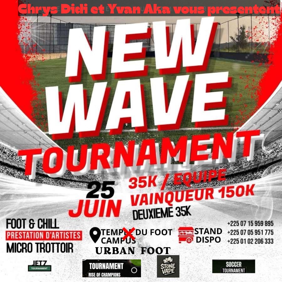  Achetez des tickets pour NEW WAVE TOURNAMENT et profitez comme jamais auparavant.