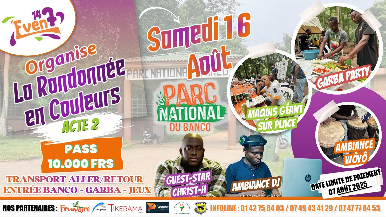  Achetez des tickets pour Randonnée en couleur au... et profitez comme jamais auparavant.