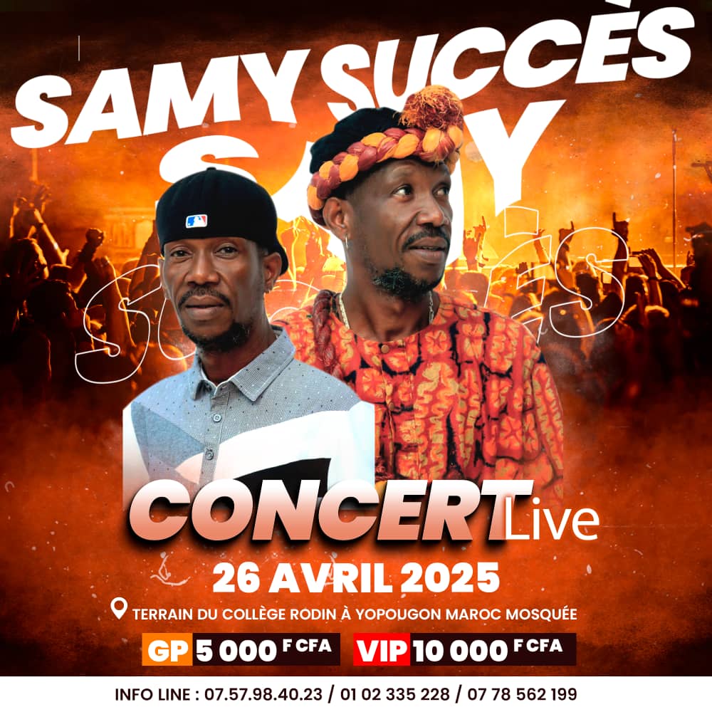  Achetez des tickets pour Samy Succès en Concert ... et profitez comme jamais auparavant.