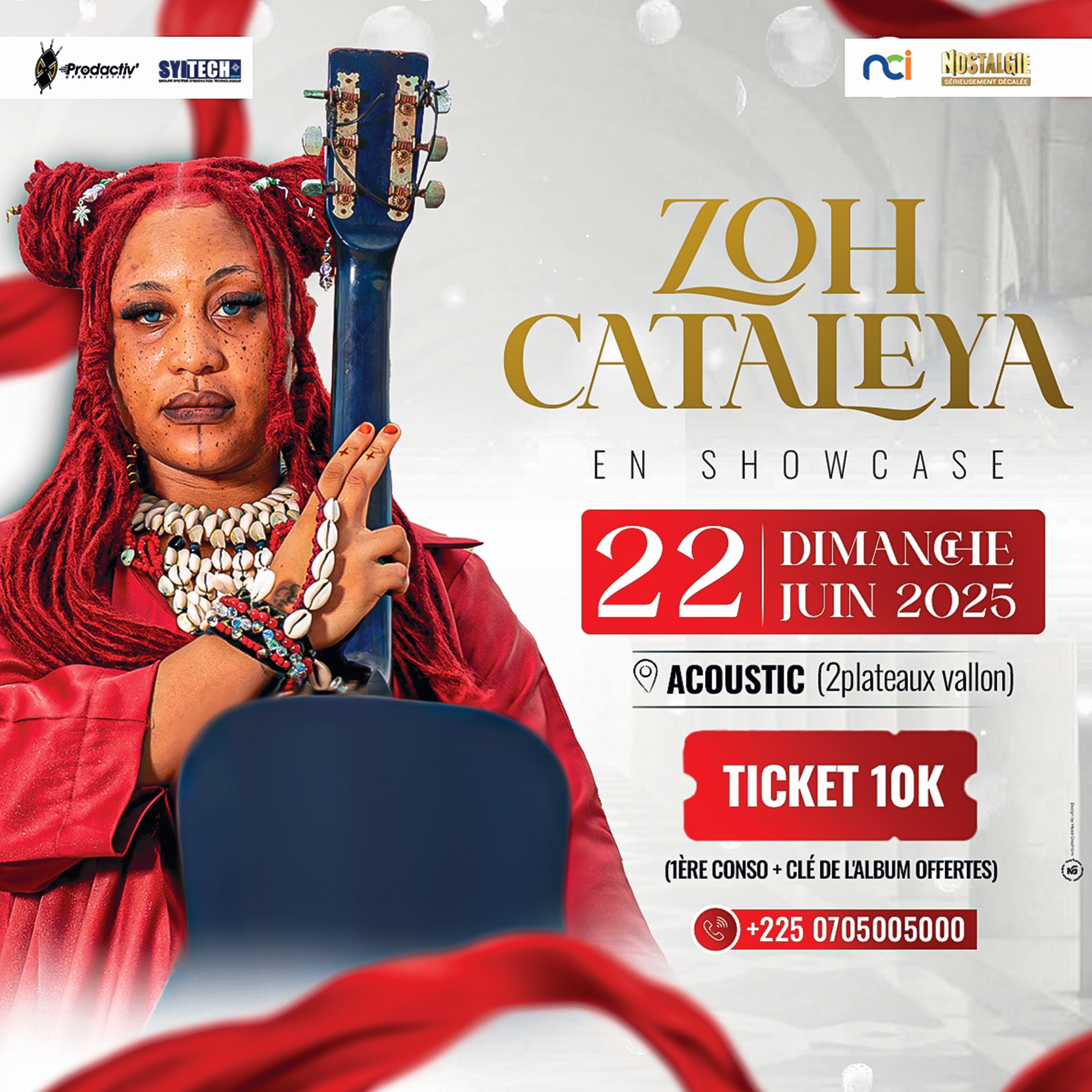  Achetez des tickets pour ZOH CATALEYA EN SHOWCASE et profitez comme jamais auparavant.