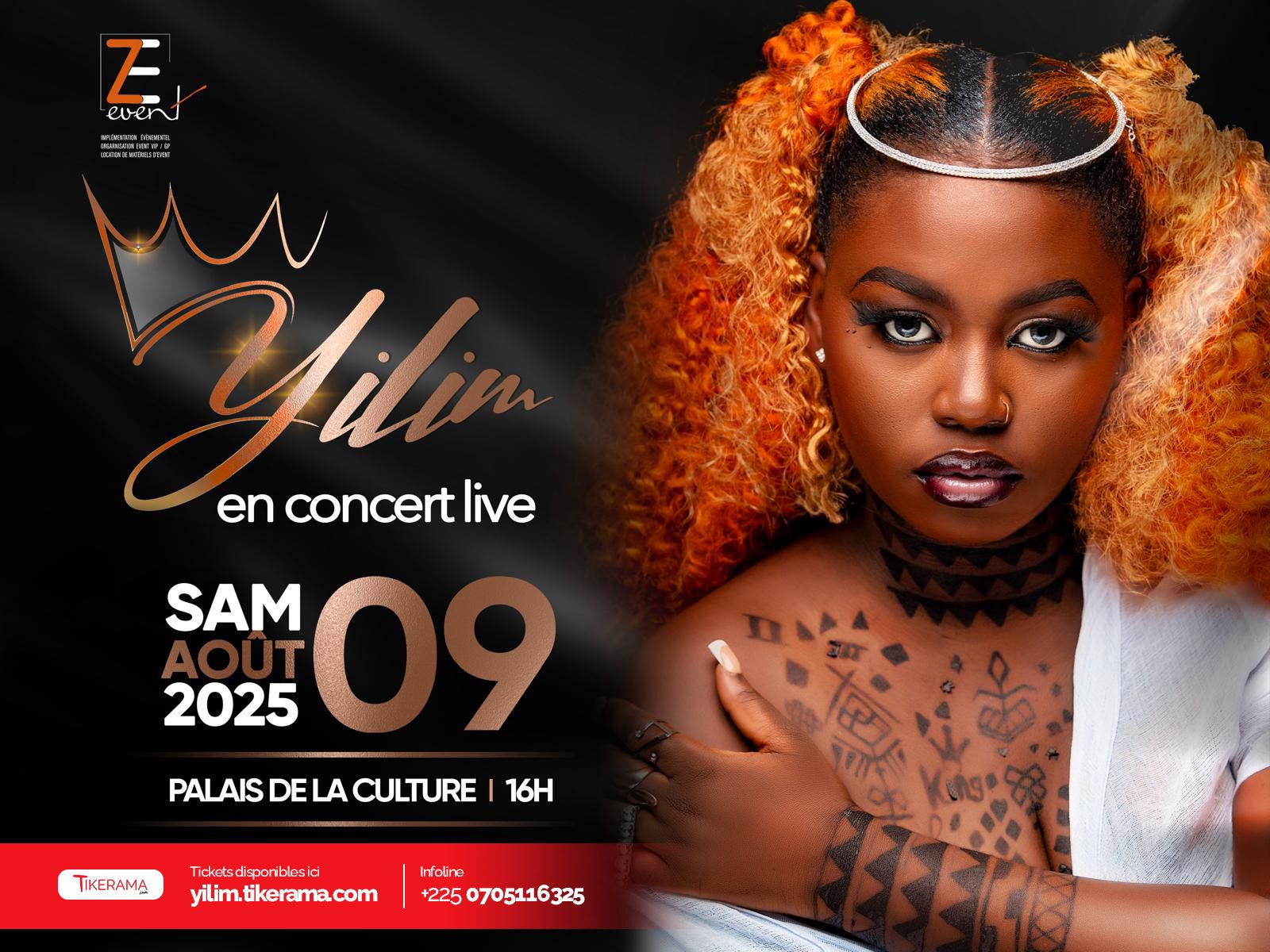 YILIM EN CONCERT LIVE : Palais de la culture d'Abidjan