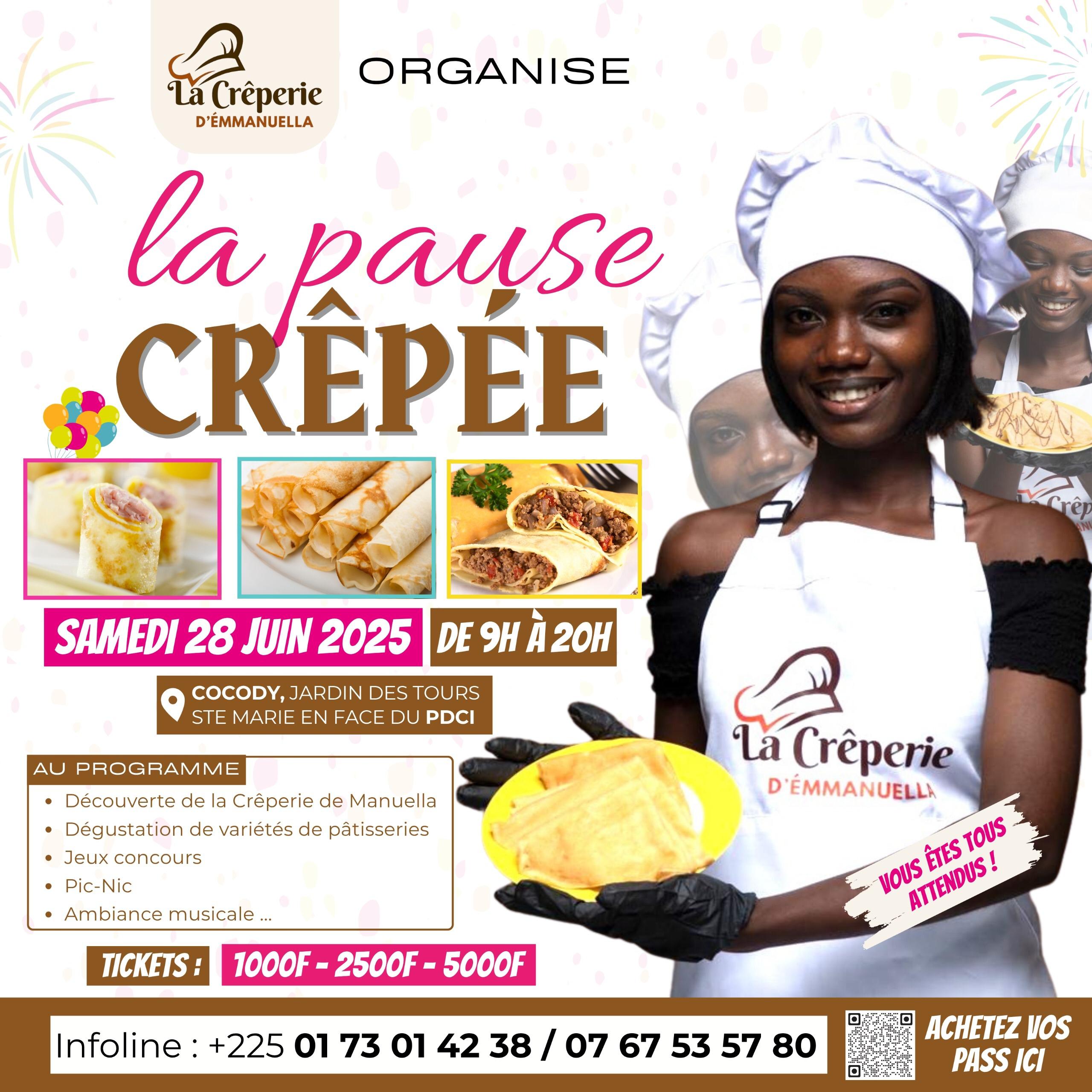  Achetez des tickets pour La Pause Crêpée et profitez comme jamais auparavant.