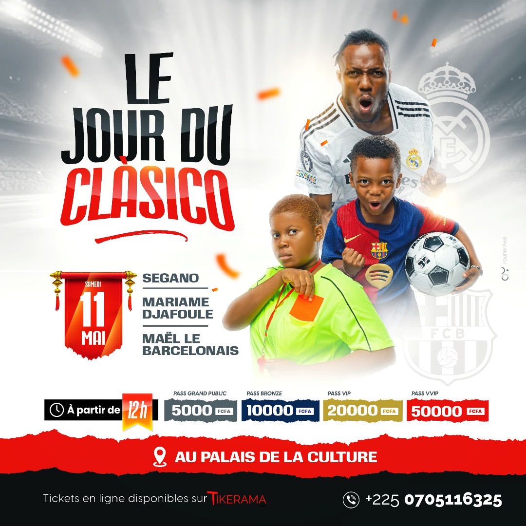  Achetez des tickets pour LE JOUR DU CLASSICO et profitez comme jamais auparavant.