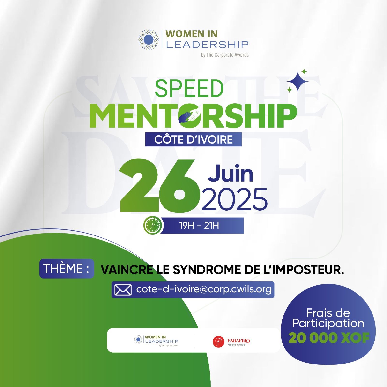  Achetez des tickets pour SPEED MENTORSHIP - CWIL ... et profitez comme jamais auparavant.