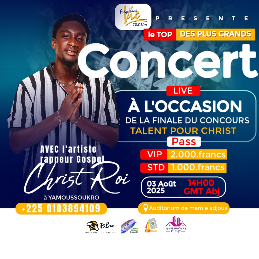 Talents pour Christ : Yamoussoukro a l’auditorium de mamie adjoua