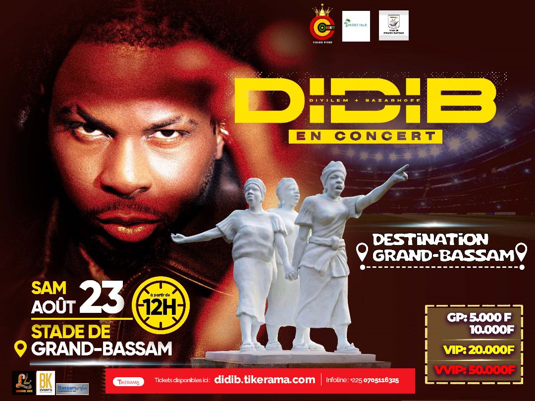  Achetez des tickets pour DIDIB AU STADE DE GRAND ... et profitez comme jamais auparavant.