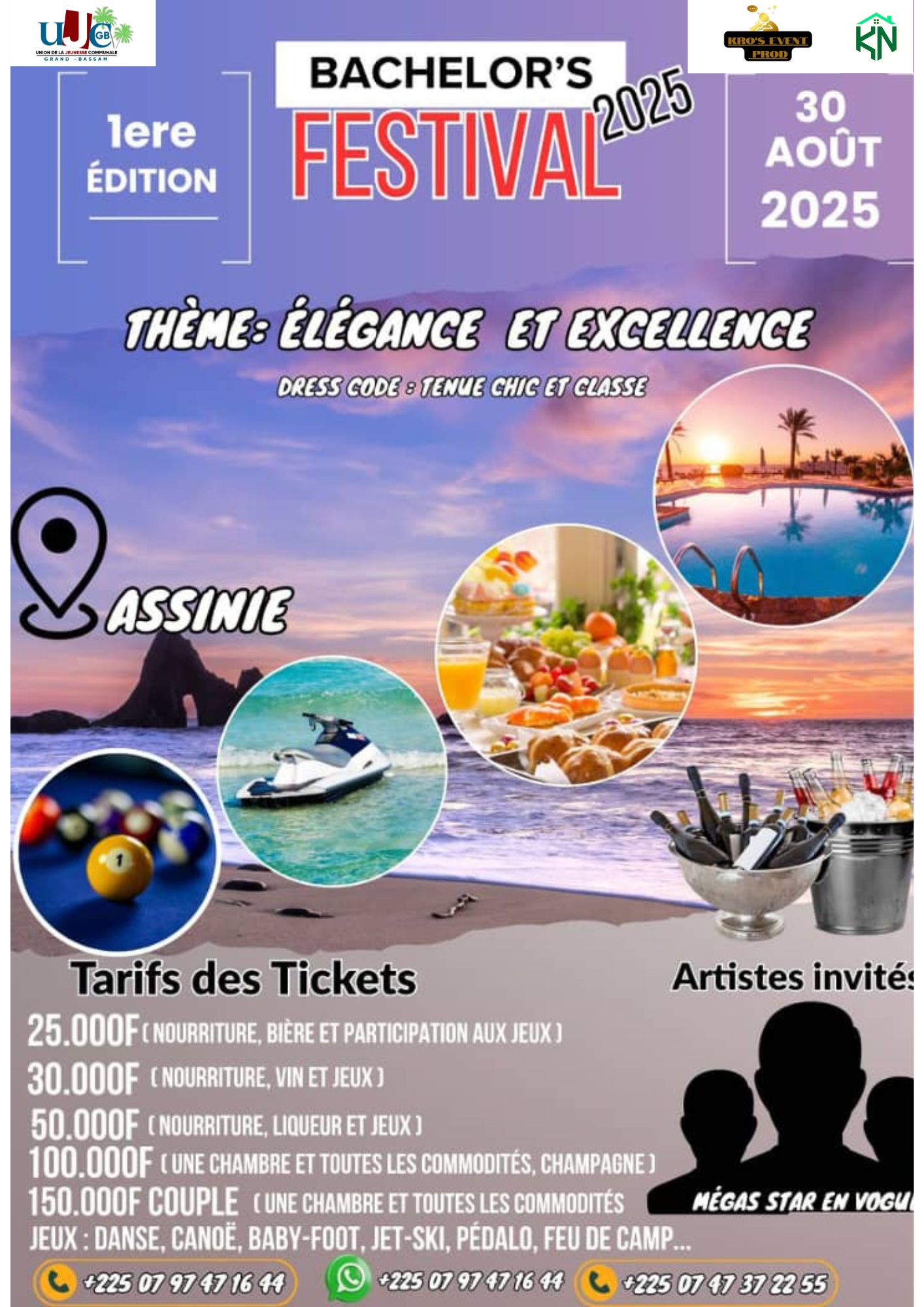  Achetez des tickets pour BACHELOR'S FESTIVAL et profitez comme jamais auparavant.