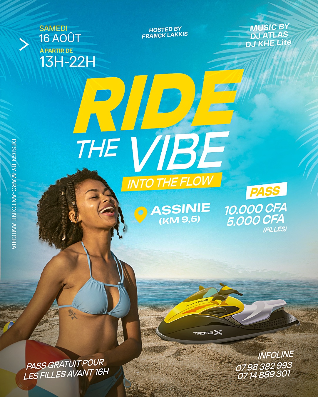  Achetez des tickets pour RIDE THE VIBE et profitez comme jamais auparavant.
